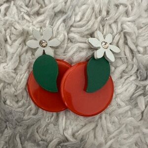 Kate Spade Orange Earrings